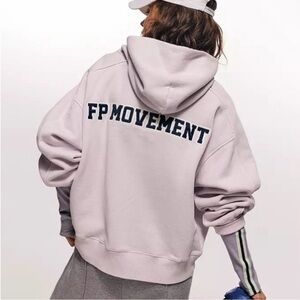 FP Movement Hoodie A Cut Above Embroidered Logo Hoodie XS